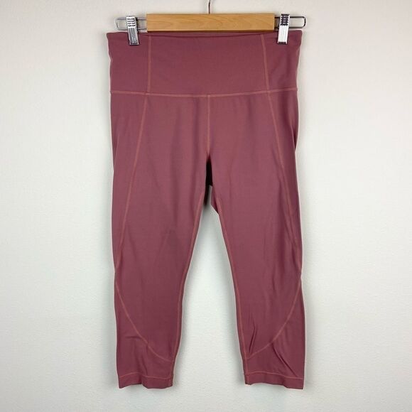 Athleta Salutation Capri - Crushed Berry - Picture 2 of 9